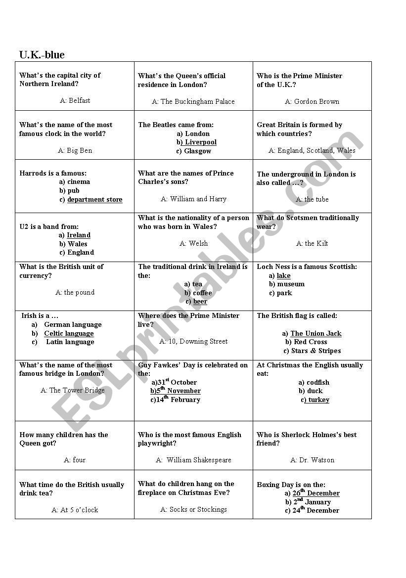 Trivial worksheet