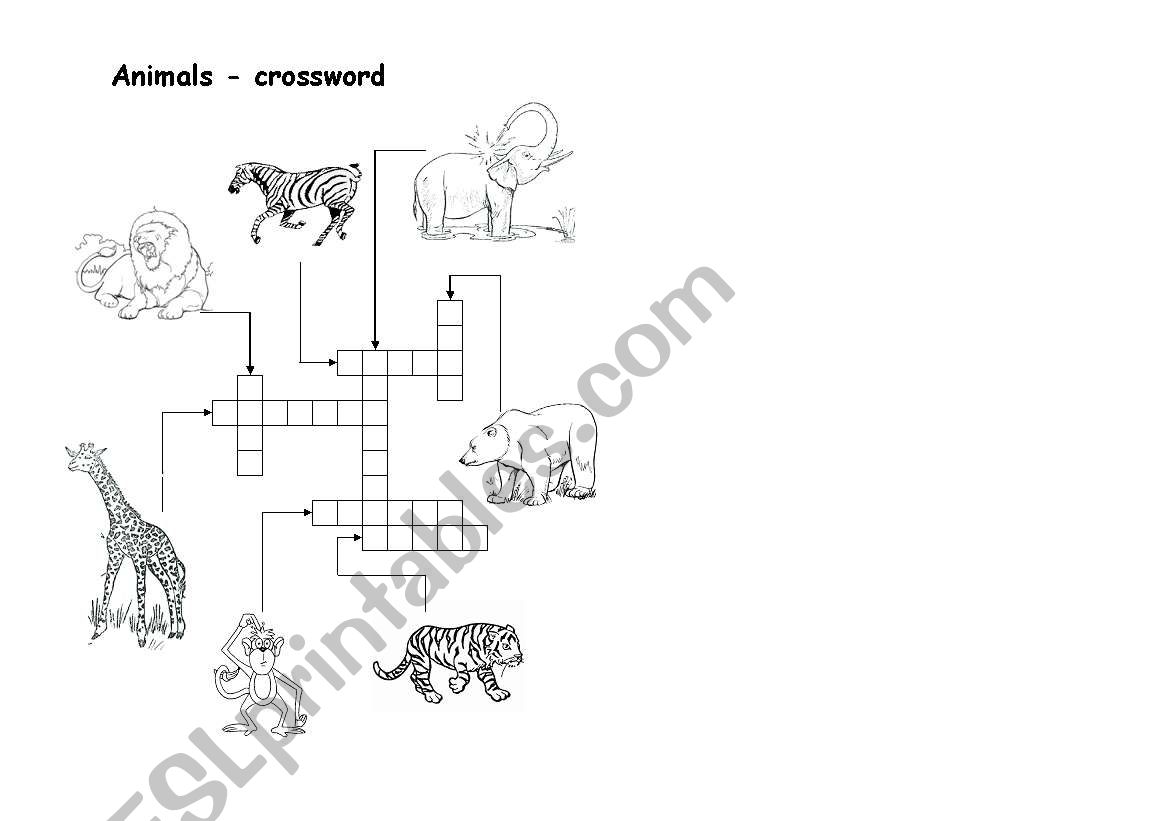 animals worksheet