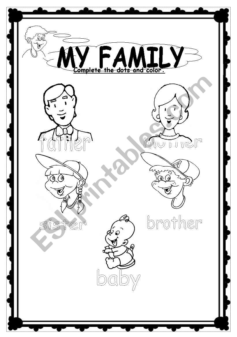 family worksheet