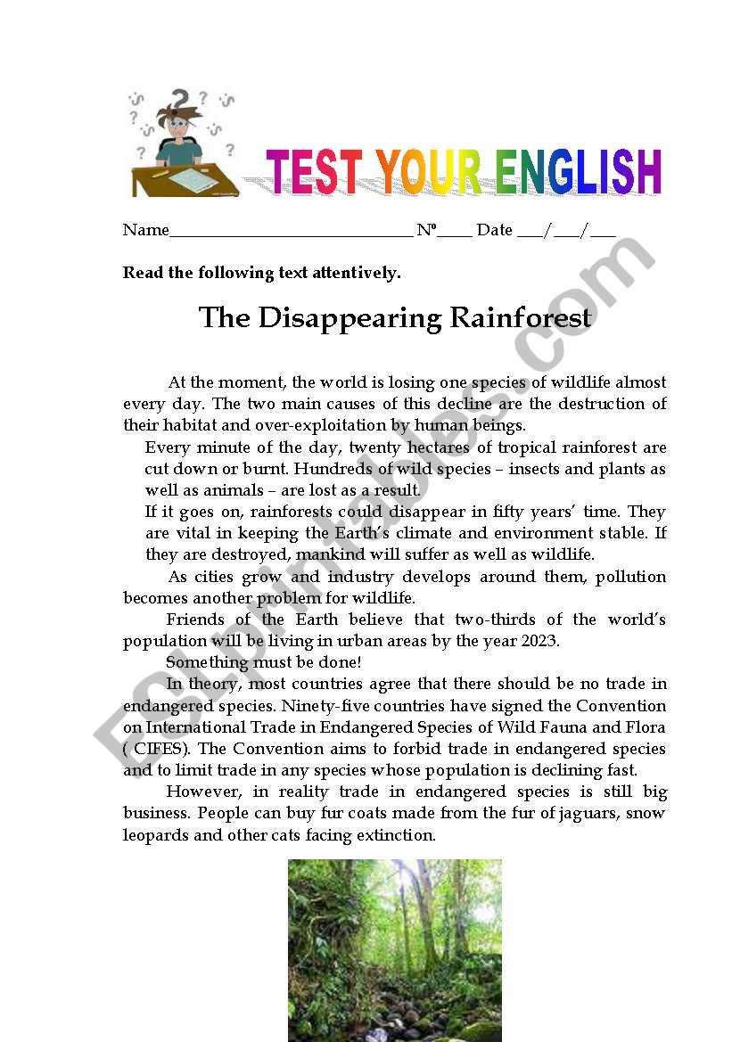 Test Your English- 