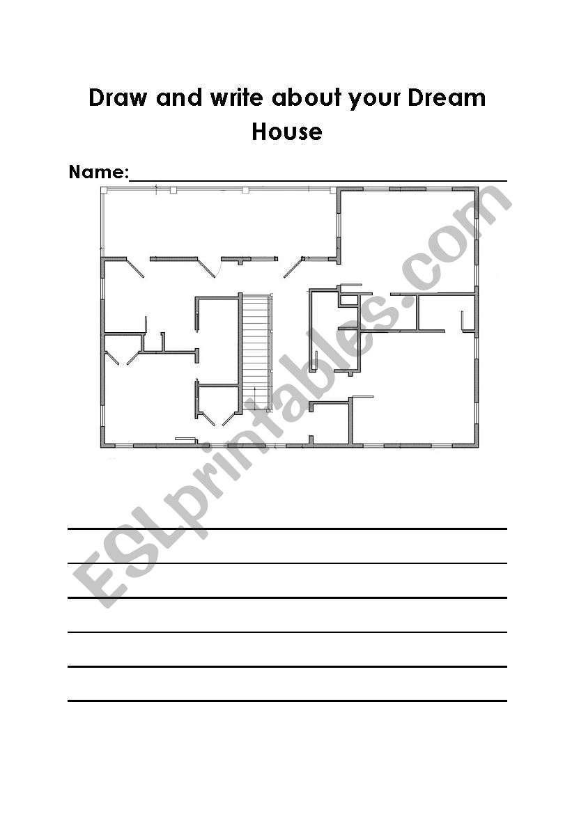 My Dream House worksheet