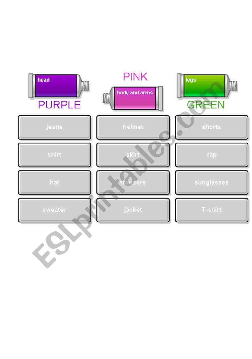 Paint! worksheet
