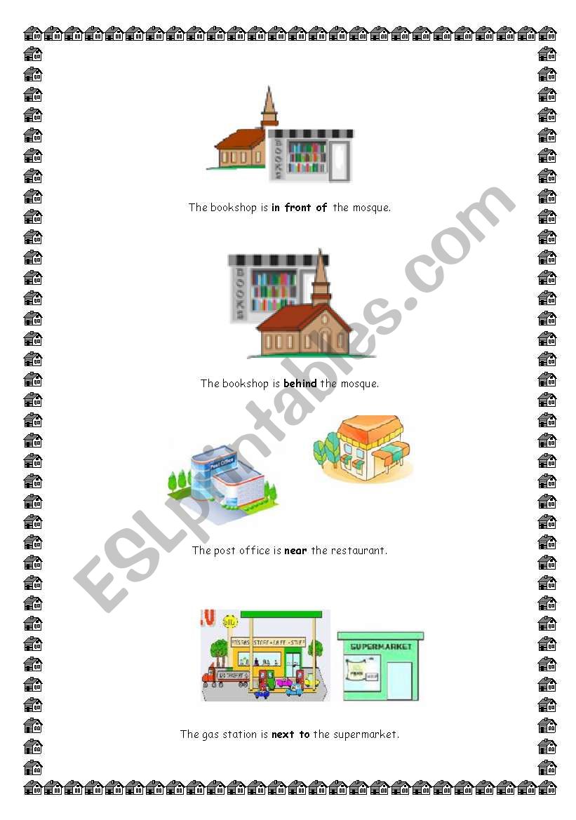 Directions worksheet