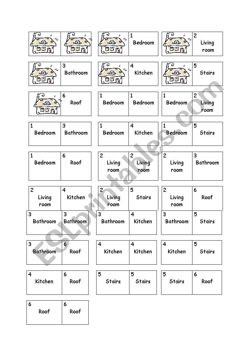 Bingo worksheet
