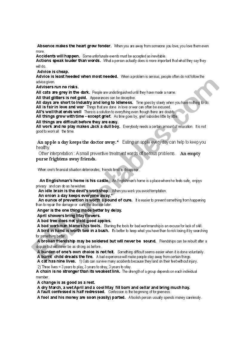 idioms worksheet idioms worksheet
