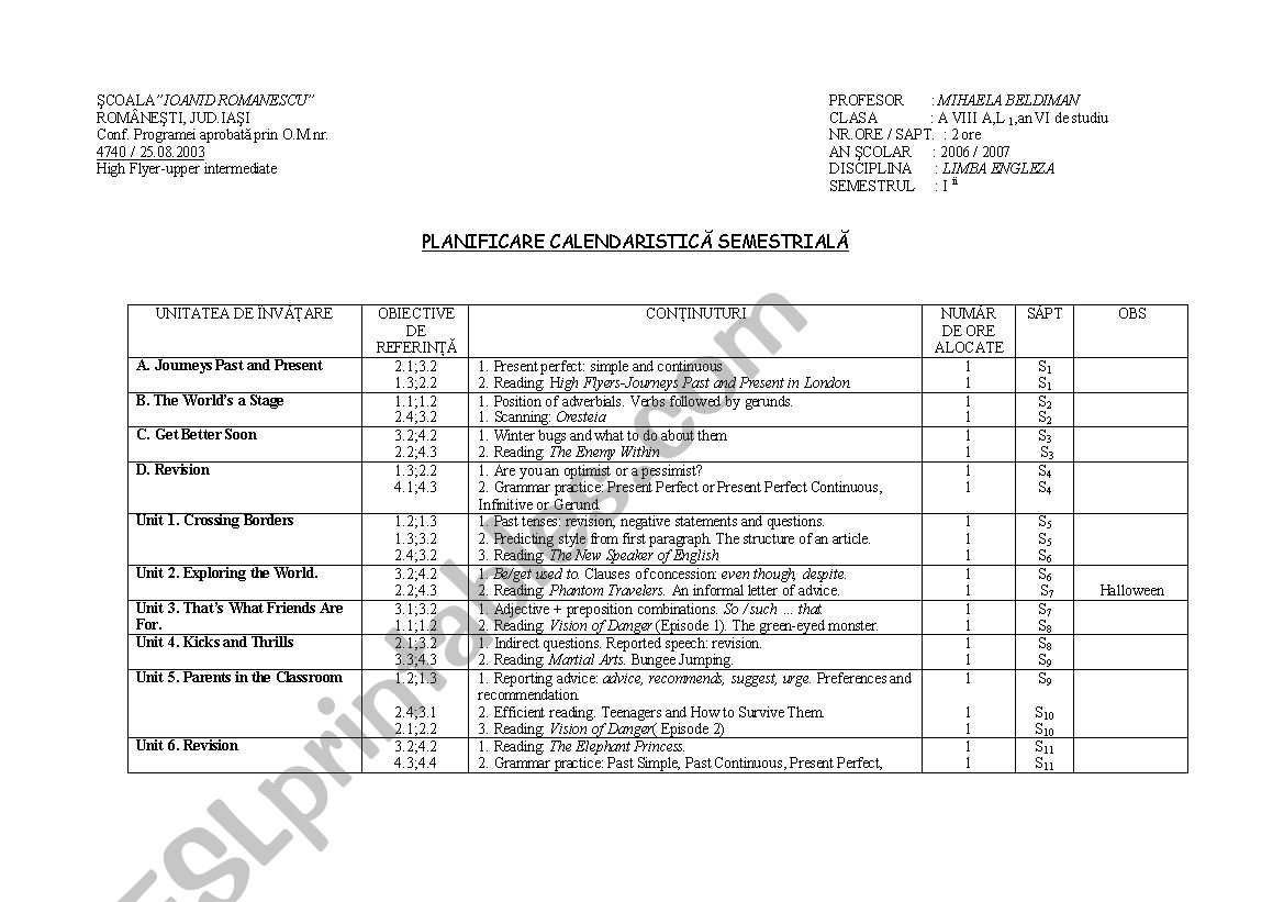 lesson plan worksheet
