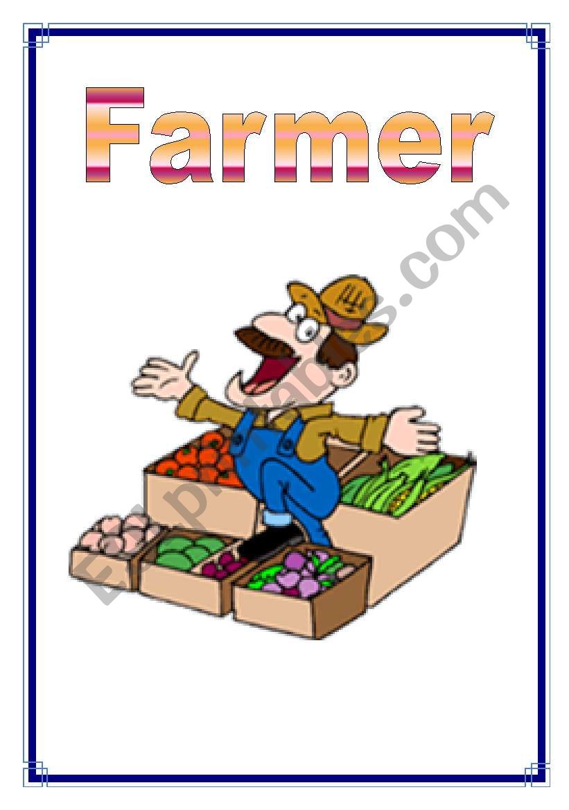 Jobs - Farmer 2/26 worksheet
