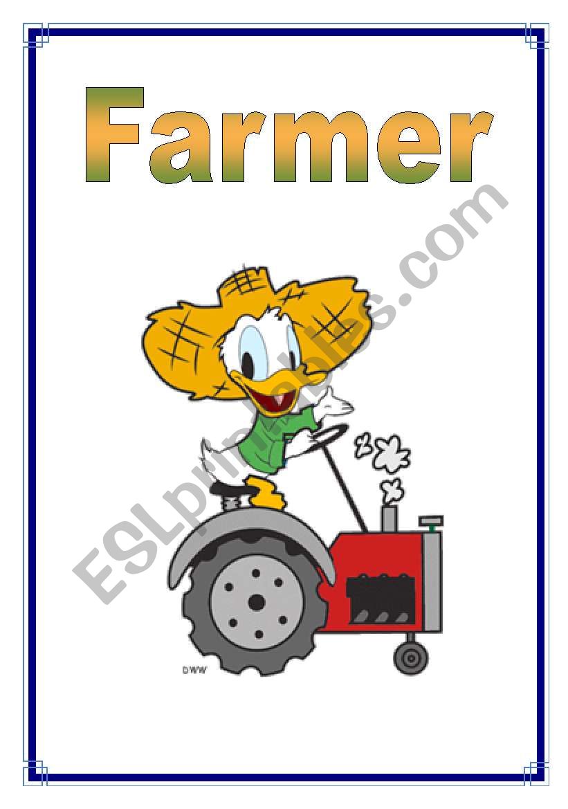 Jobs - Farmer 3/26 worksheet