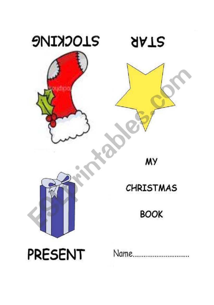 CHRISTMAS MINI BOOK worksheet