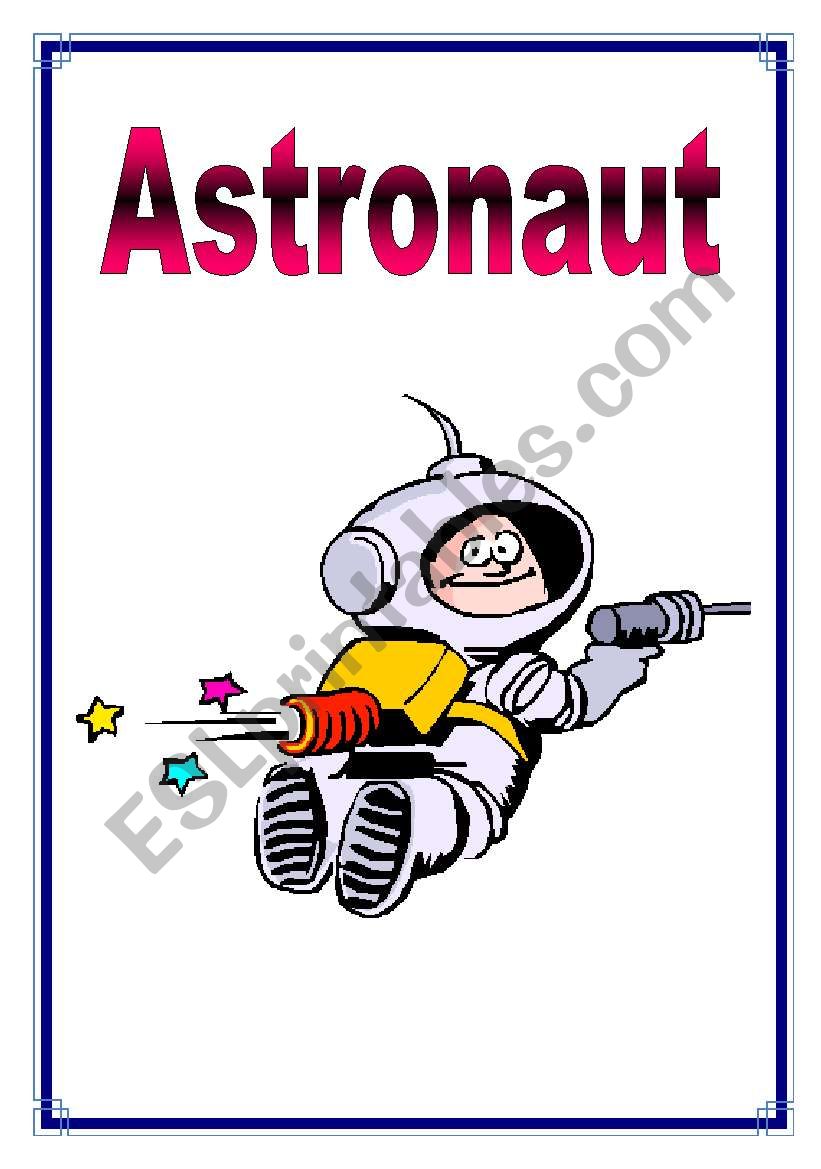 Jobs - Astronaut 5/26 worksheet