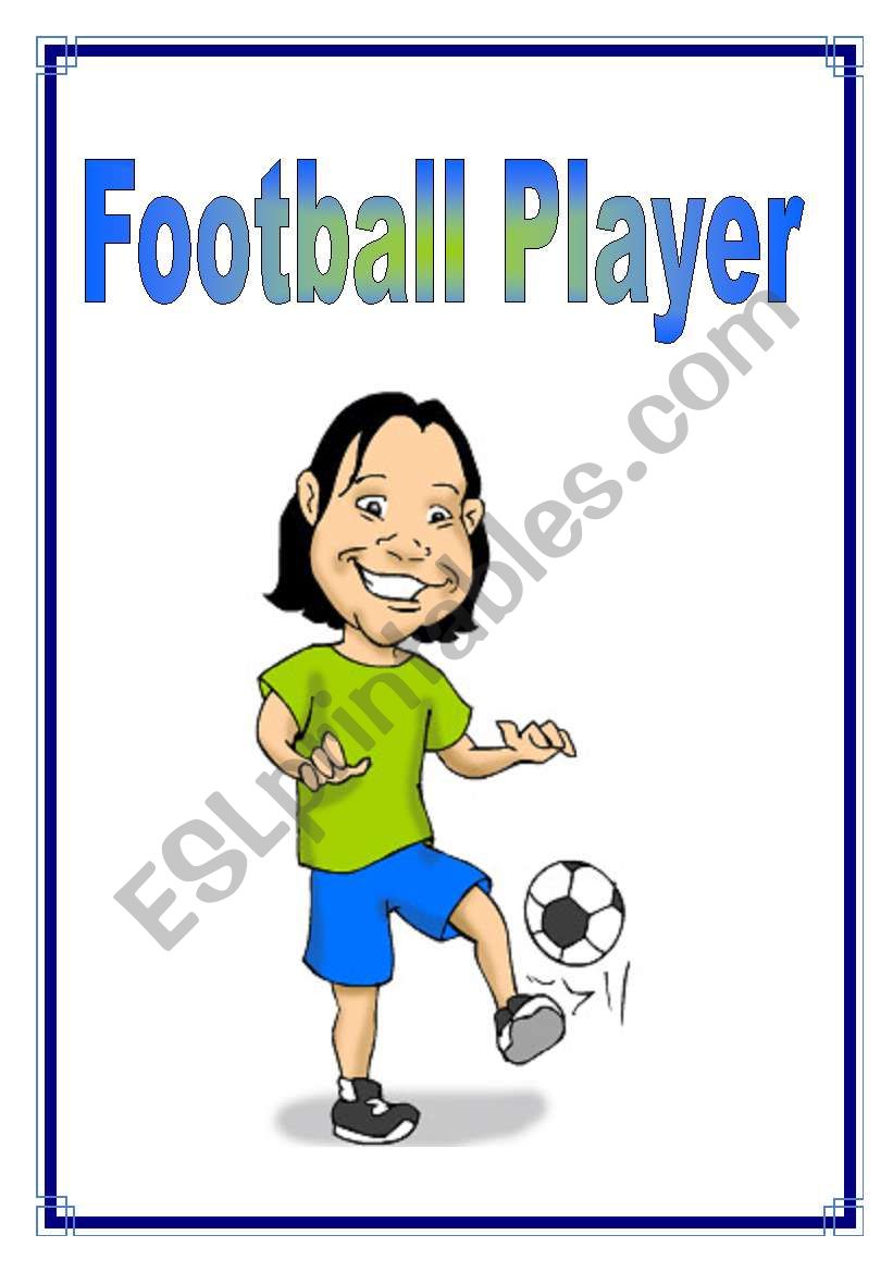 Jobs - Football Player 10/26 worksheet