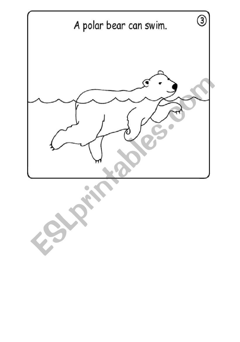 Can and Can´t  worksheet