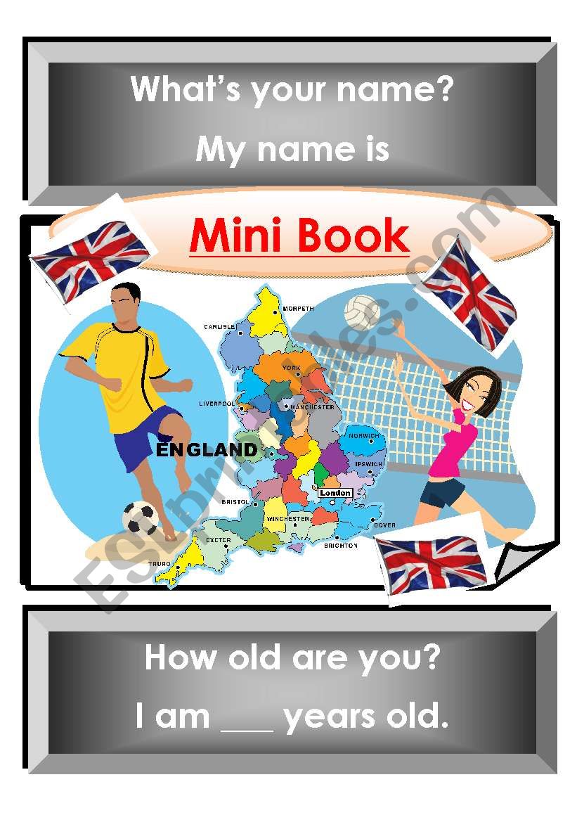 Mini book worksheet