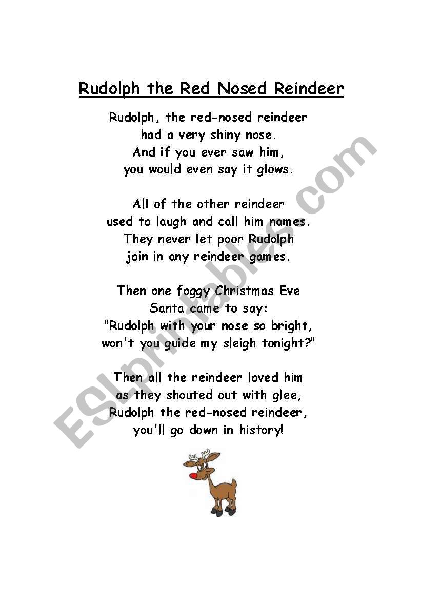 christmas songs worksheet