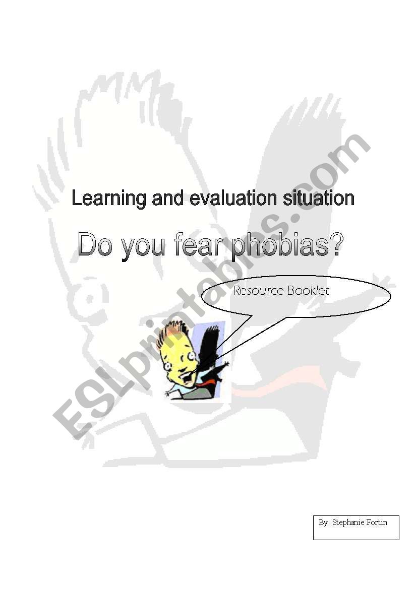 do you fear phobias resource booklet