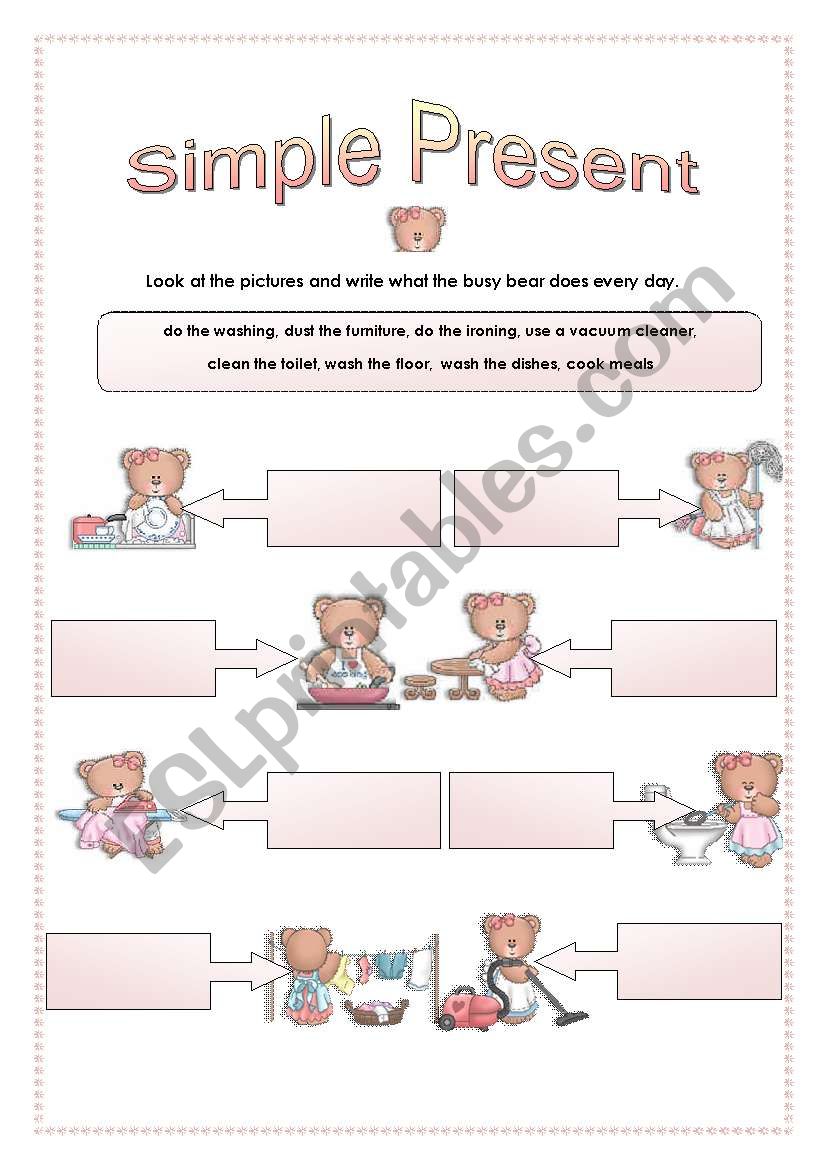 Present Simple worksheet