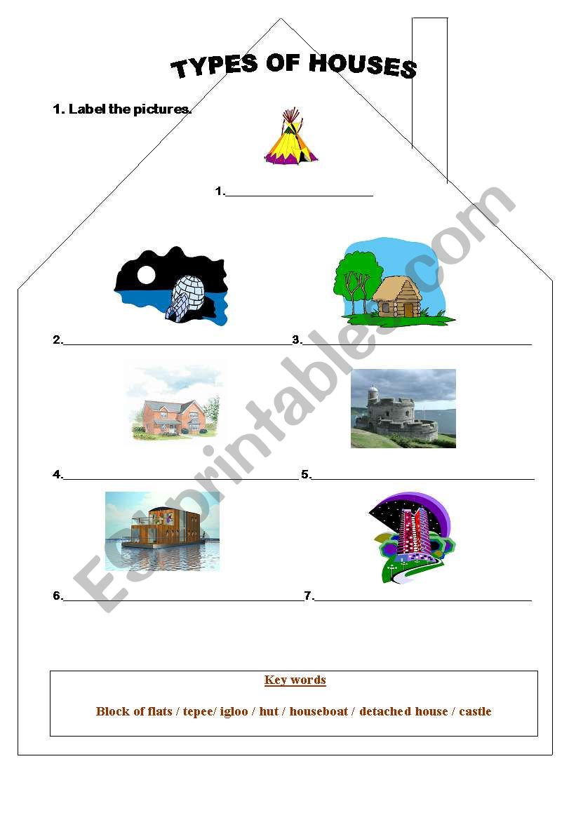 House worksheet