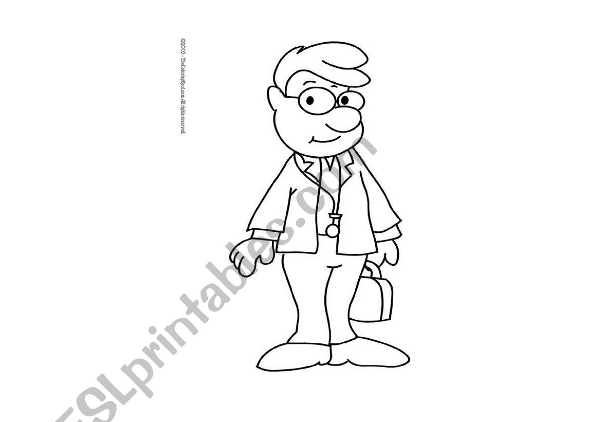 Jobs pictures worksheet