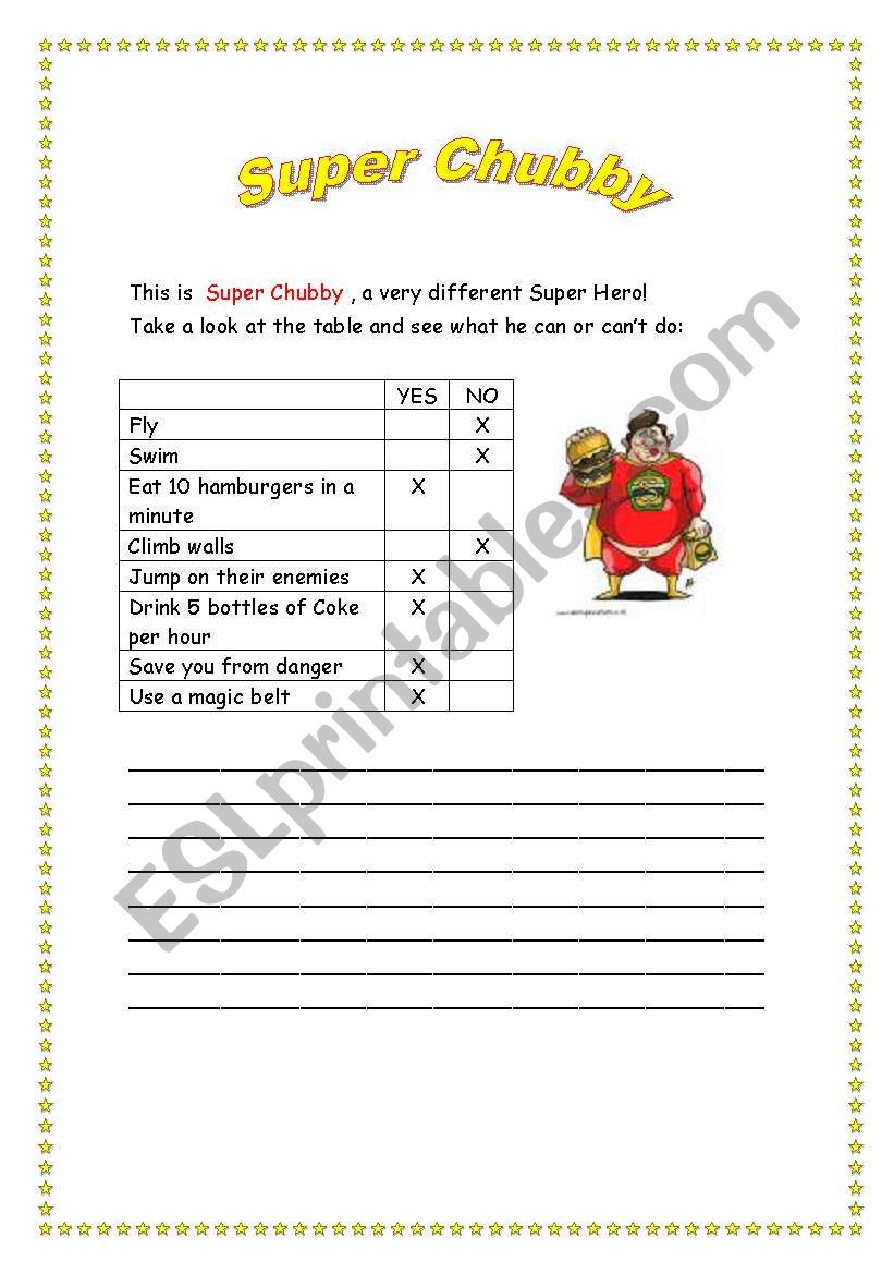 Can - CanÂ´t - A Different Super Hero