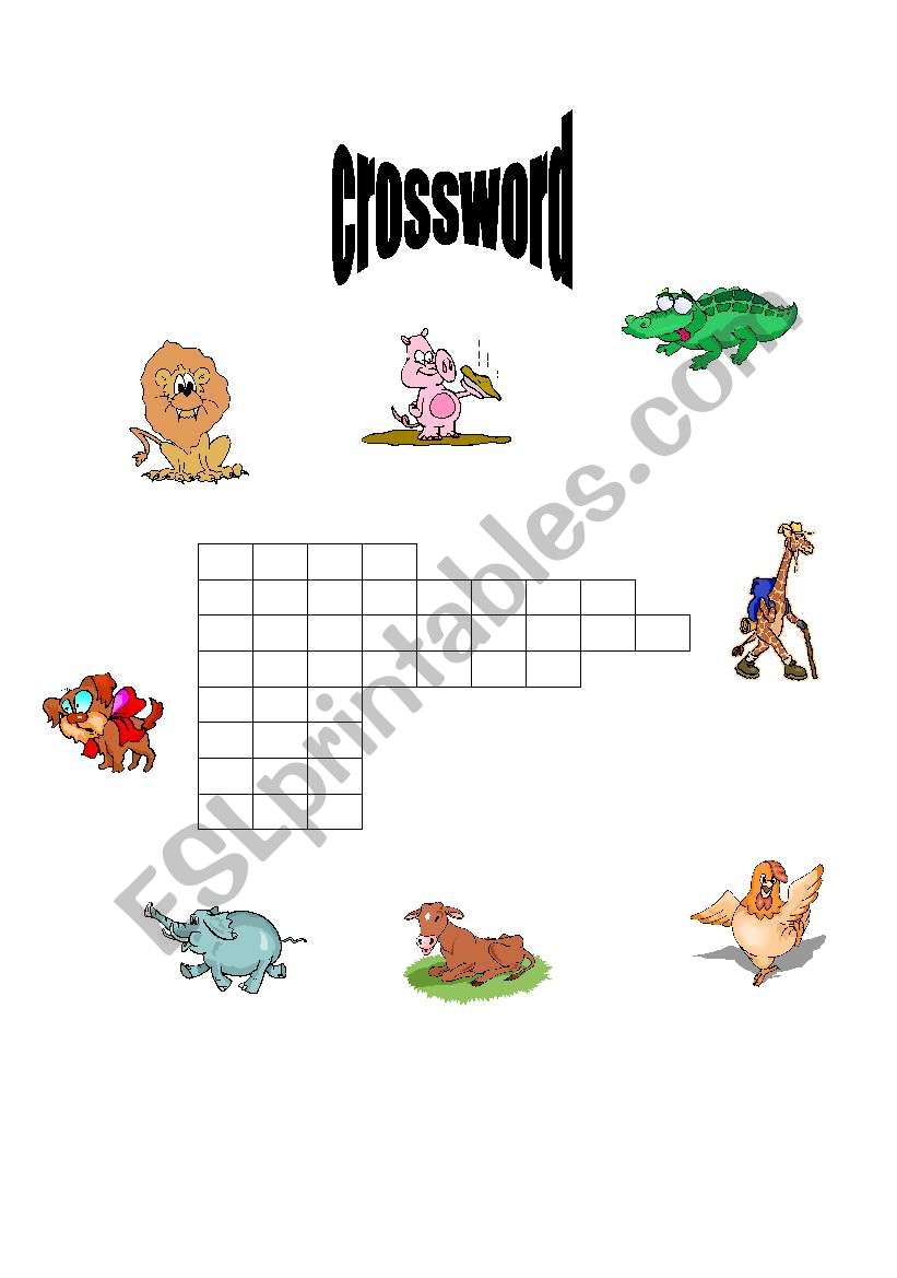 ANIMALS worksheet