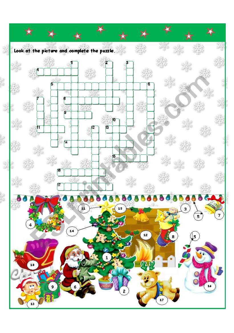 Christmas II part worksheet