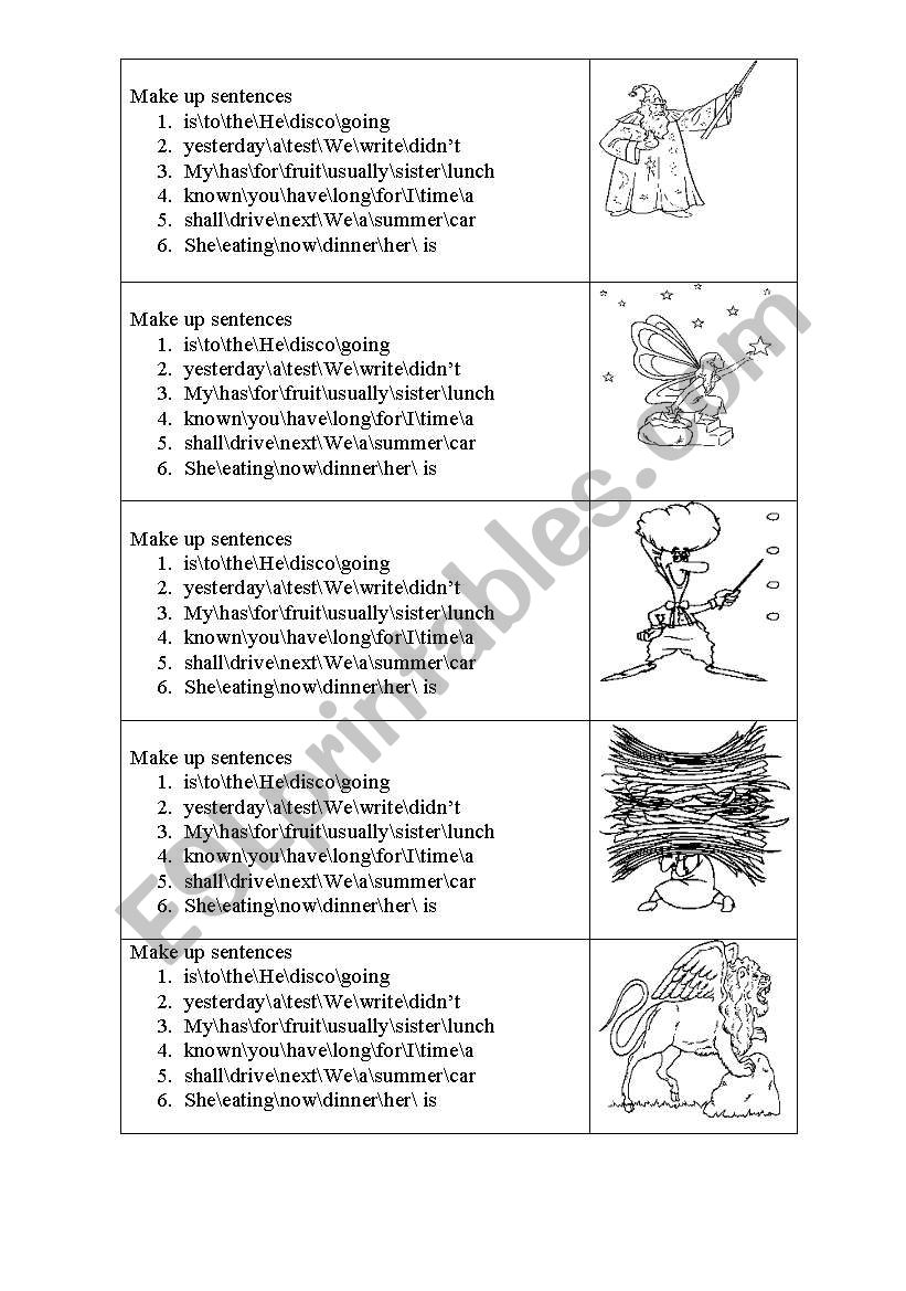 tenses revision worksheet