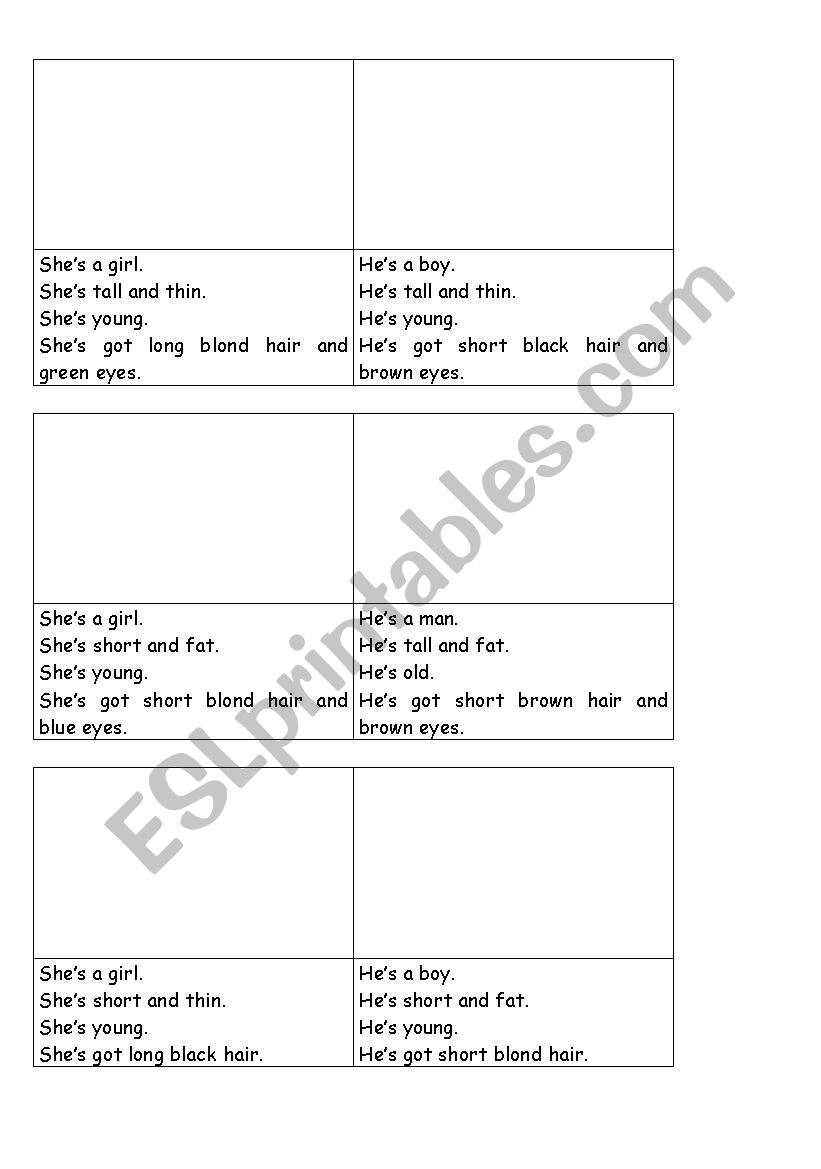 People worksheet