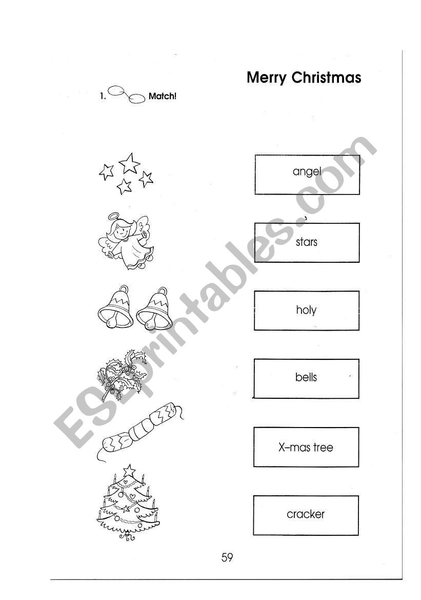 christmas chant worksheet