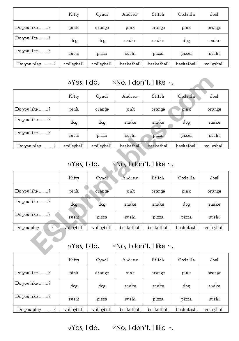 something worksheet