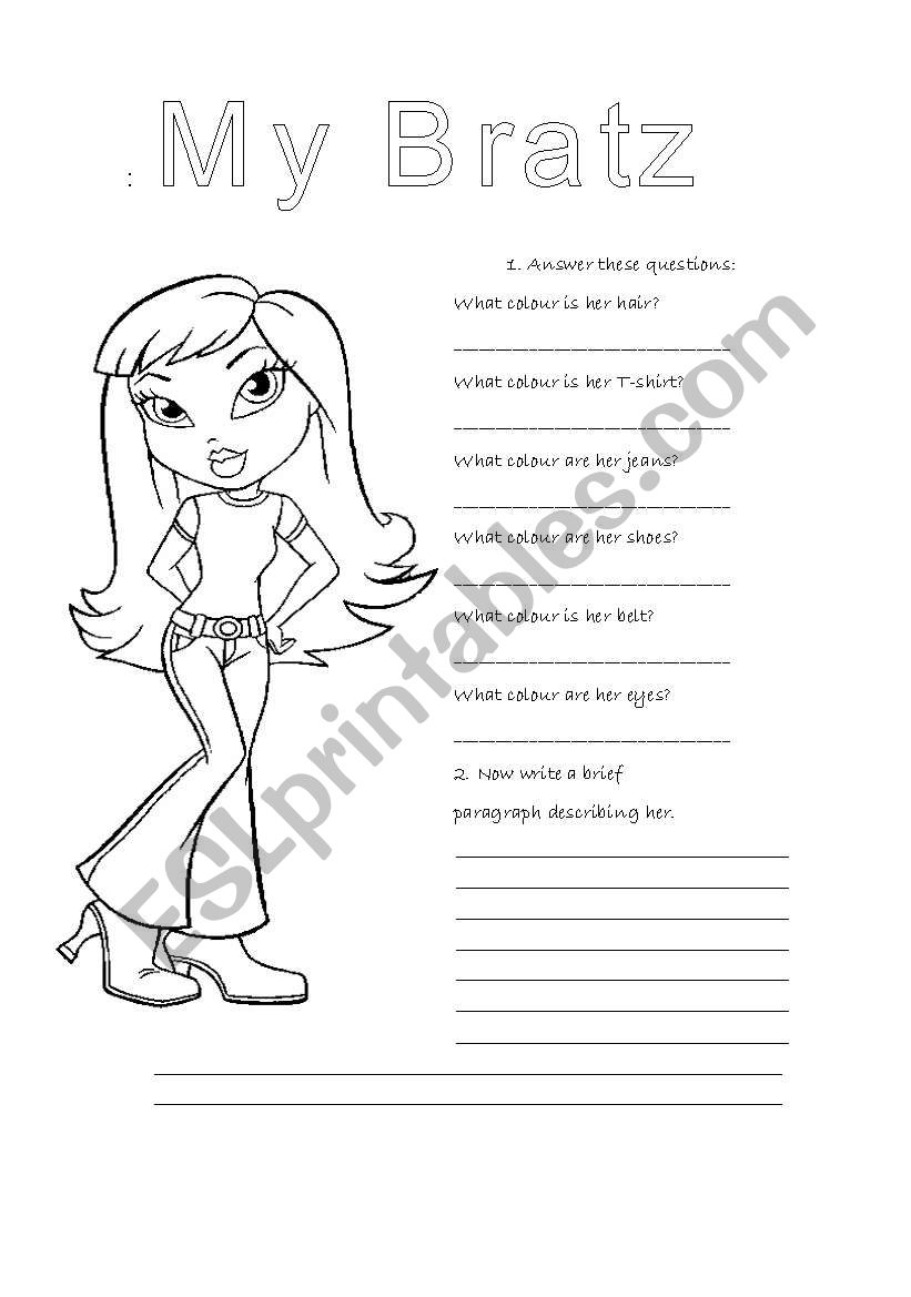 Description worksheet