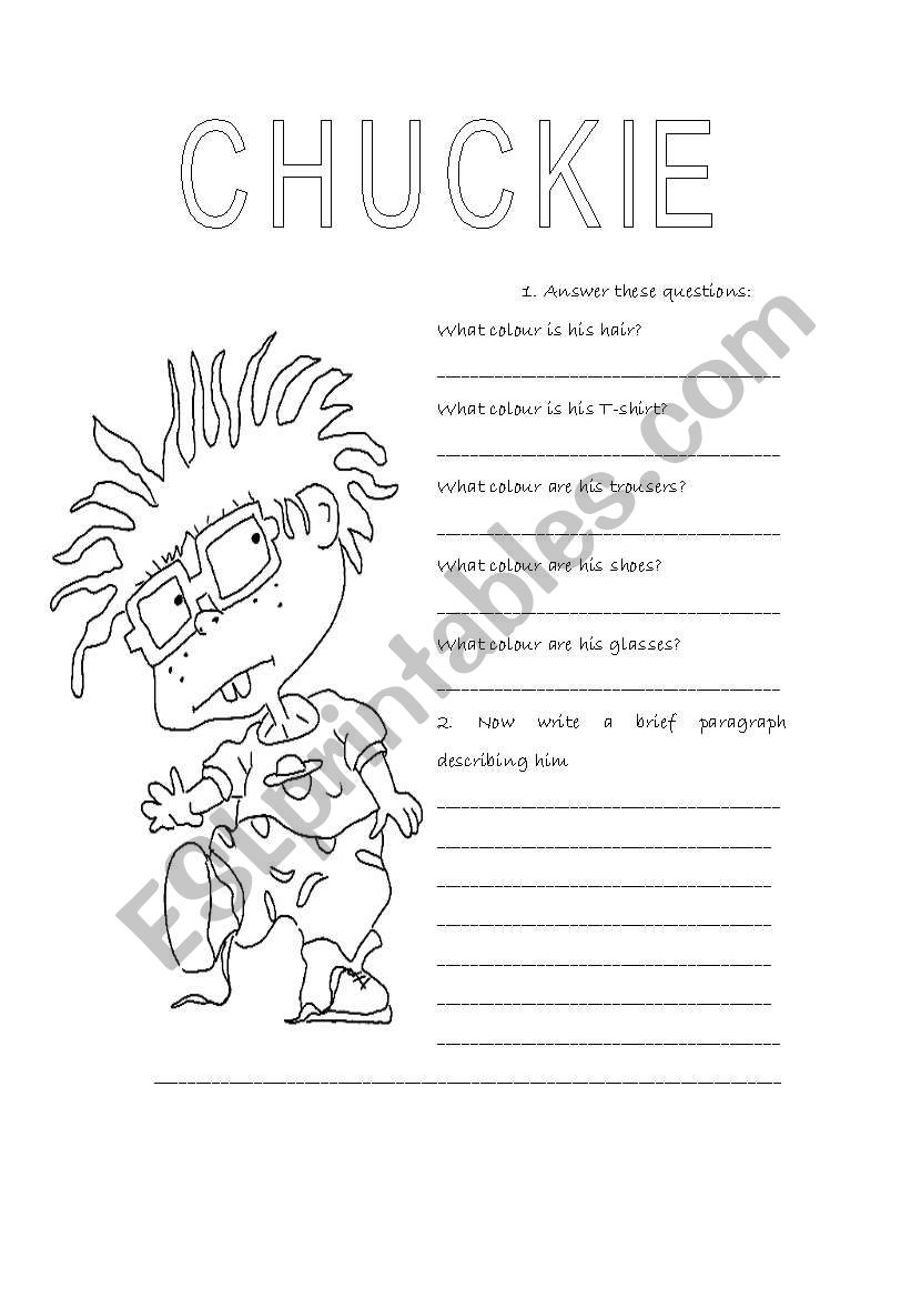 Description worksheet