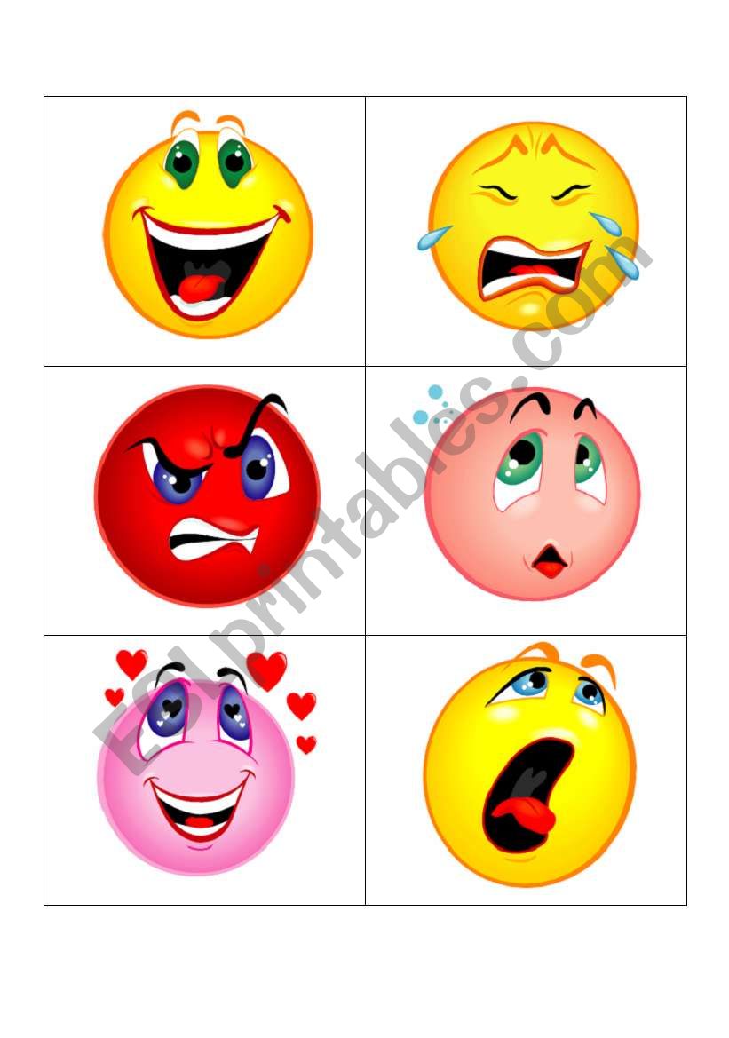 Feeling Smileys 1 worksheet