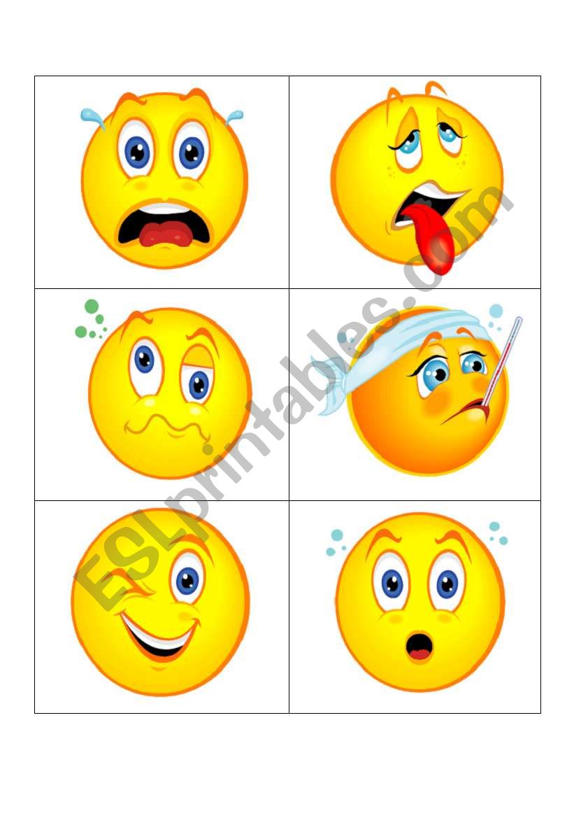 Feeling Smileys 2 worksheet