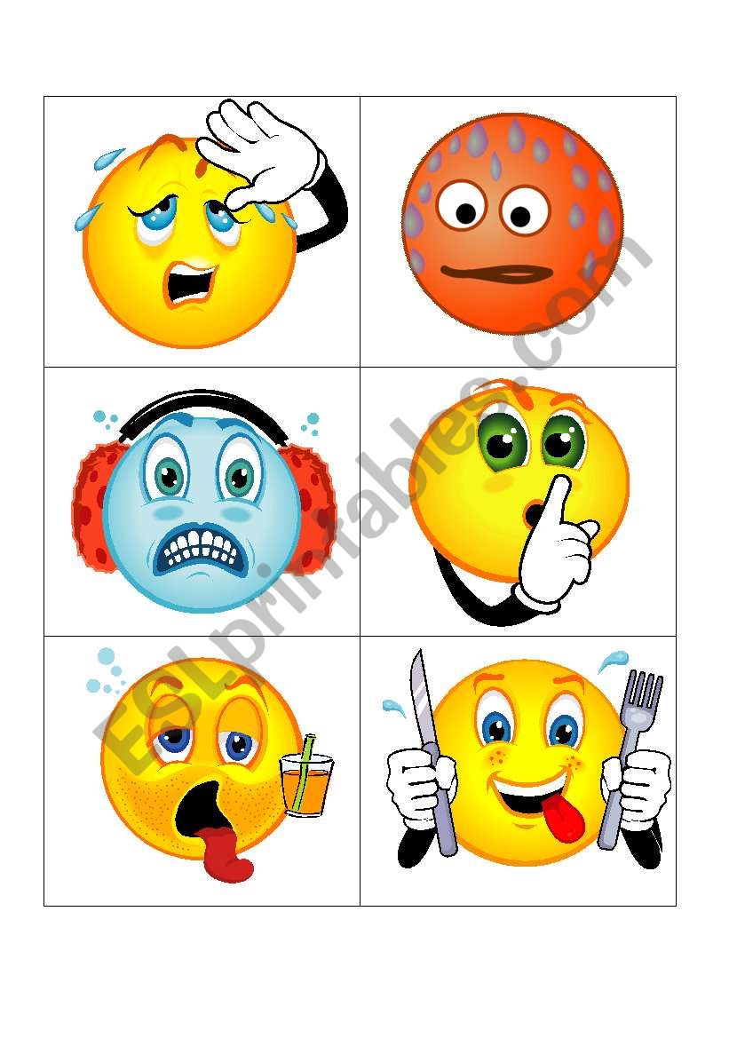 Feeling Smileys 3 worksheet