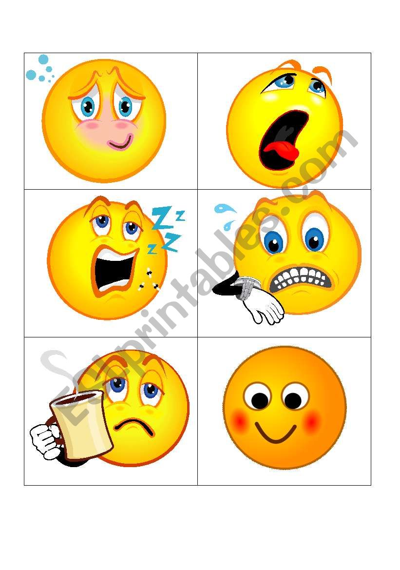 Feeling Smileys 4 worksheet