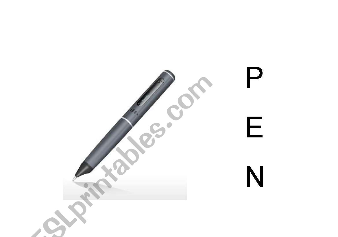 pen worksheet