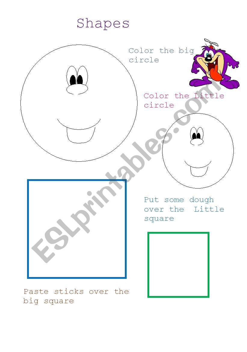 shapes worksheet