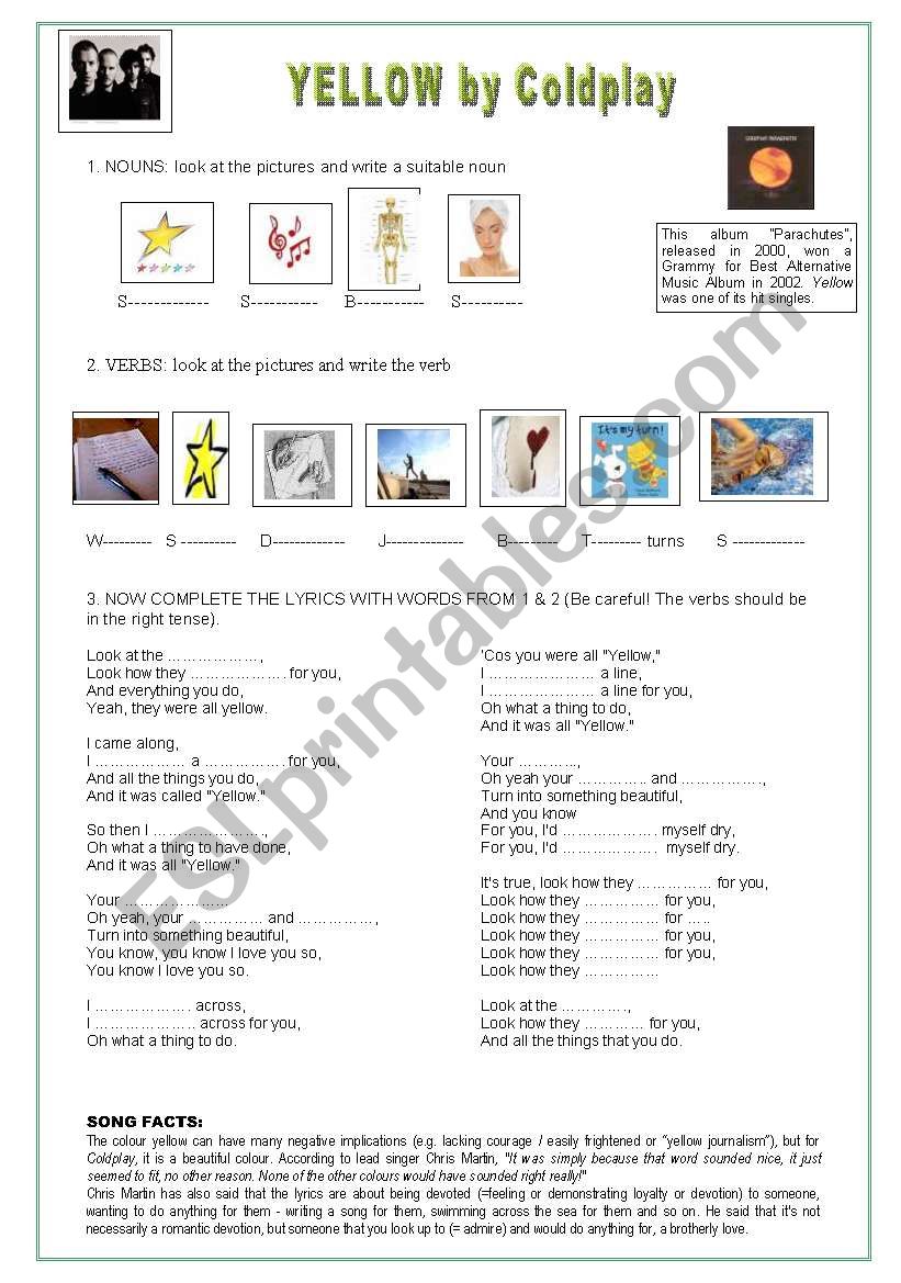 song-esl-worksheet-by-chorima