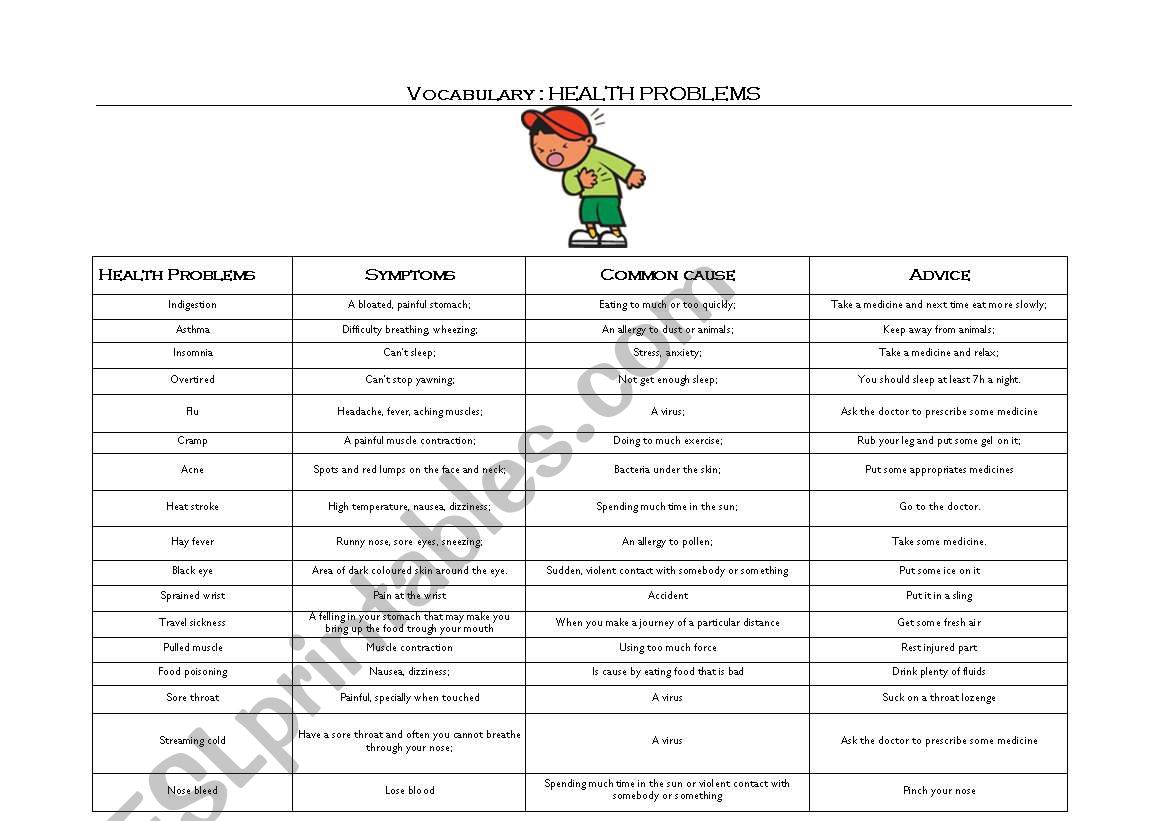 heath-problems-esl-worksheet-by-sandramaisa