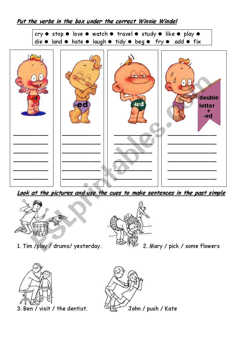 Simple Past worksheet