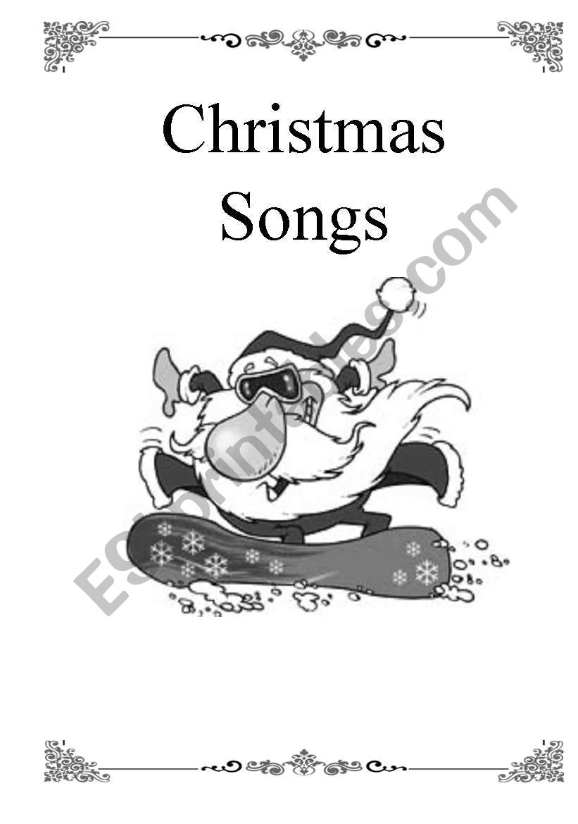 Christmas Booklet 1/4 worksheet