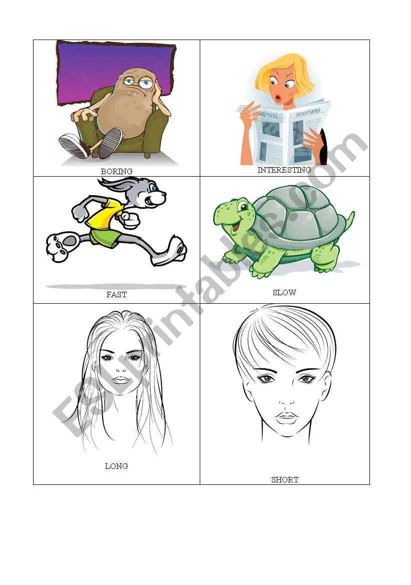 OPPOSITES 2/4 worksheet