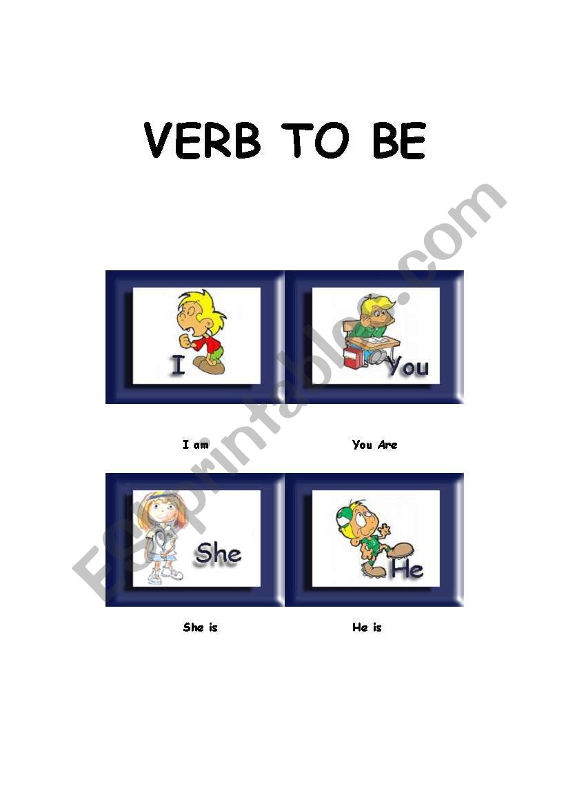 Verb to be worksheet