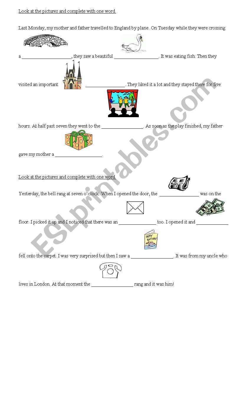 Rebus worksheet