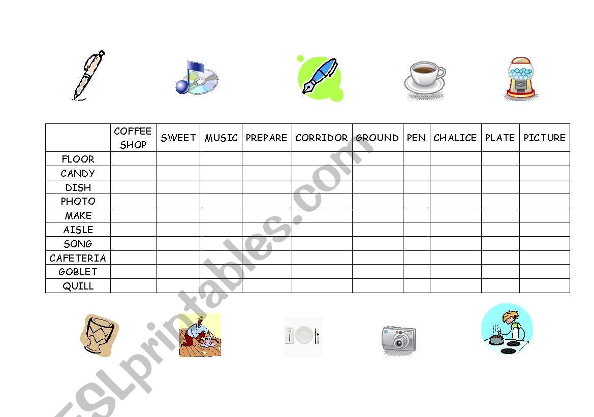 Game with Synonyms 2 worksheet