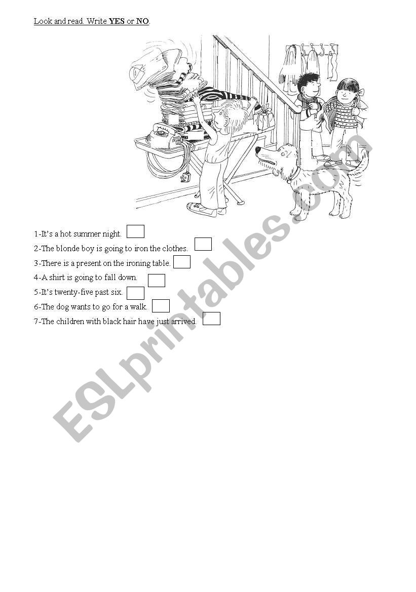 True or False worksheet