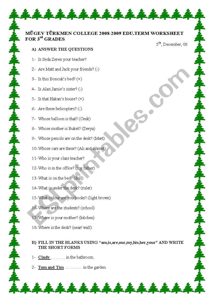 Easy worksheet worksheet