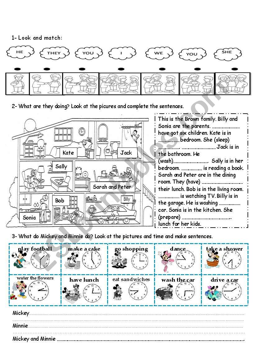 revision worksheet