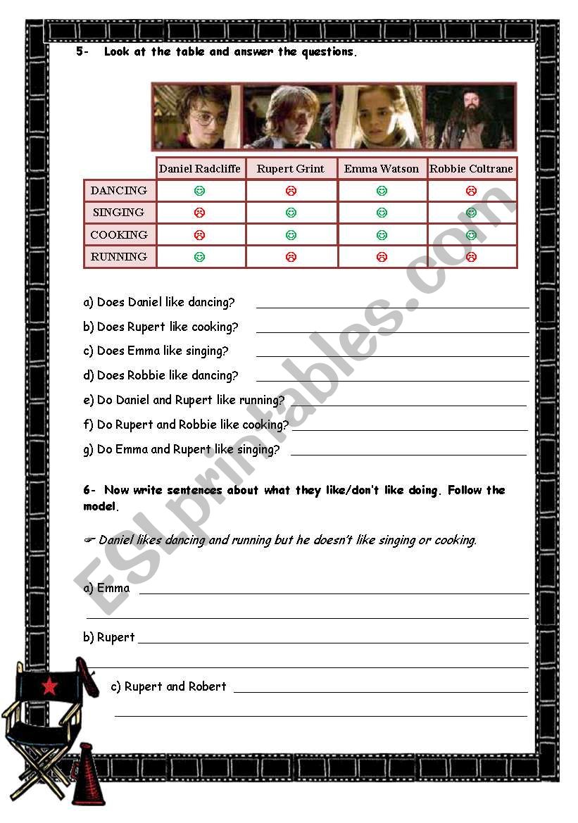 EMMA WATSON - PART 2 worksheet