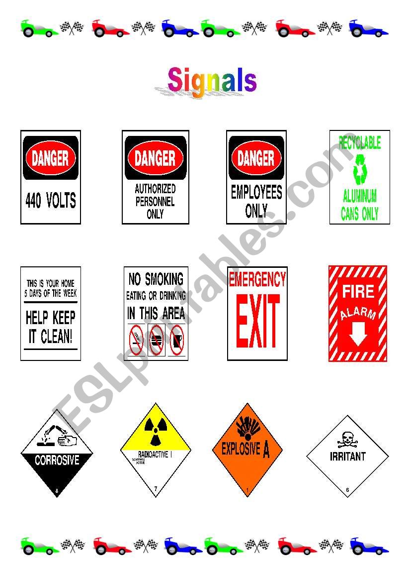 SOME INFORMATION SIGNS - PART 1-1